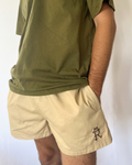 Bone Rugger Shorts with Zips