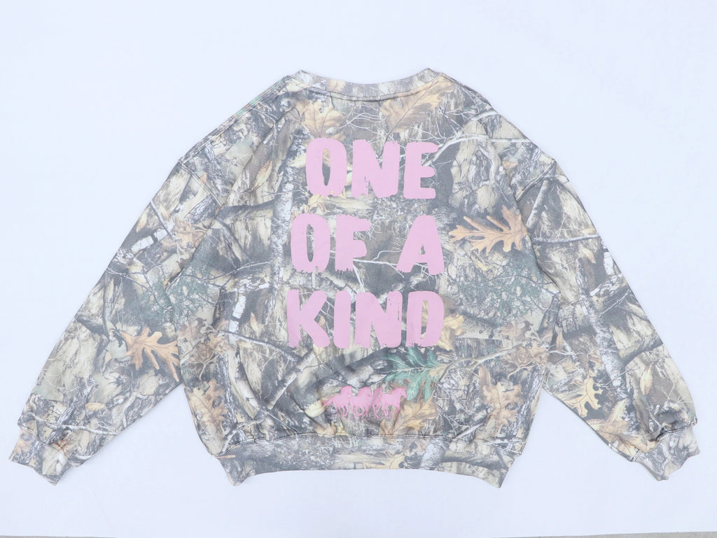OOAK Camo Sweater - PREORDER**