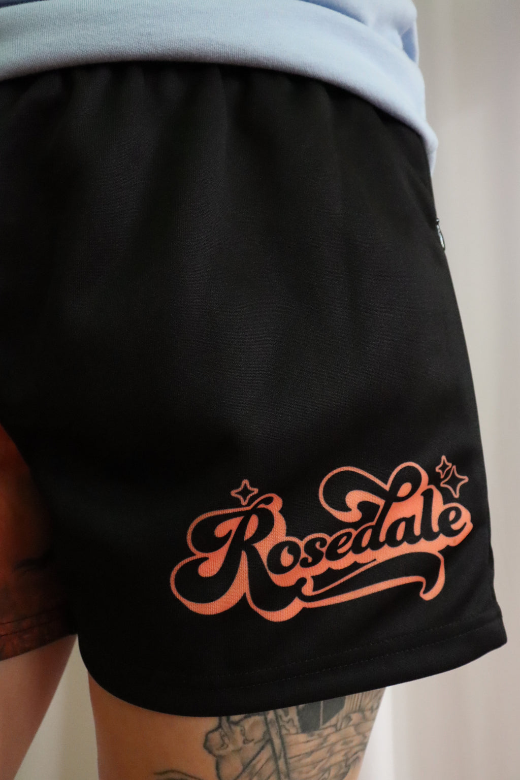 Sunset Cattle Footy Short with zips