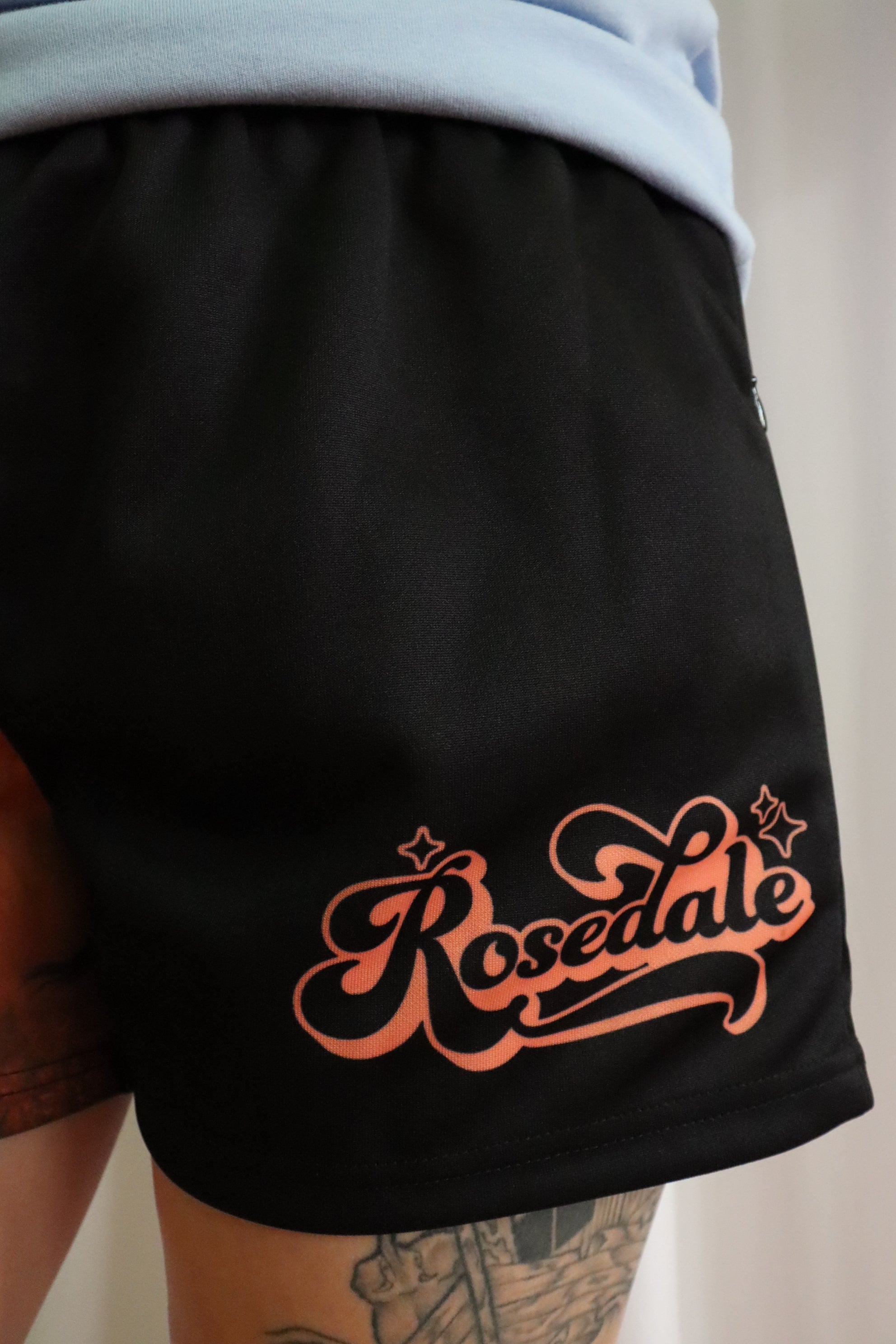 Sunset Cattle Footy Short with zips