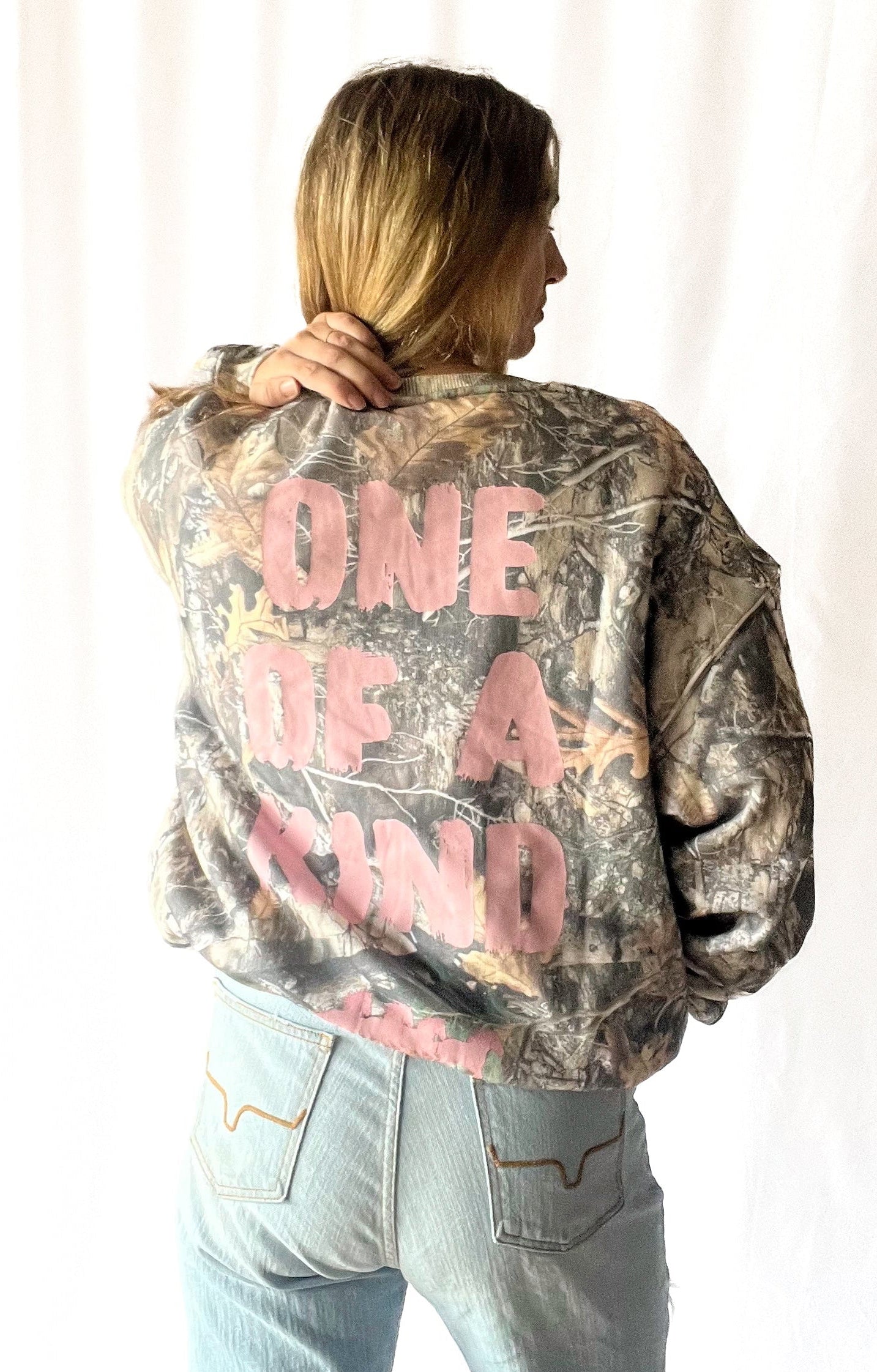 OOAK Camo Sweater - PREORDER**