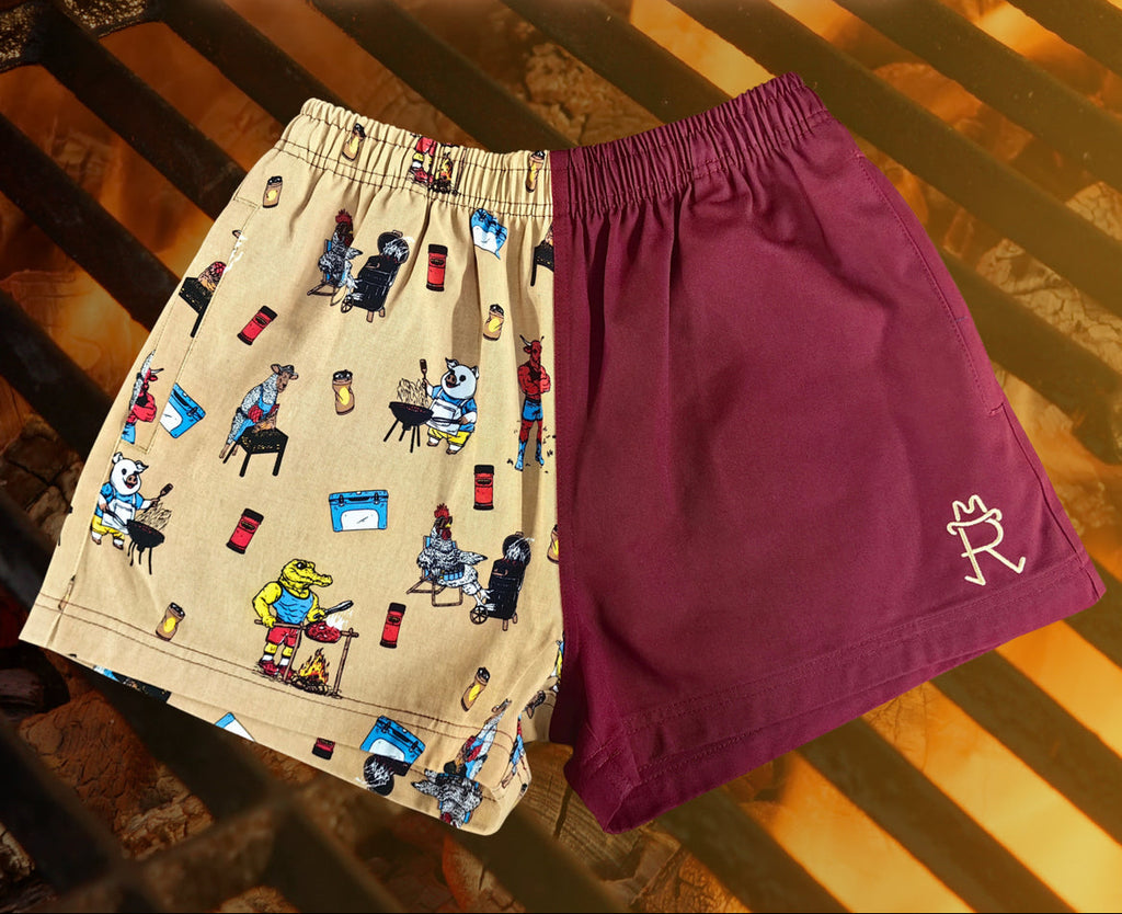 Grillmates Rugger Short with zips