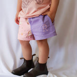 Girls Farmyard Rugger Short with zips