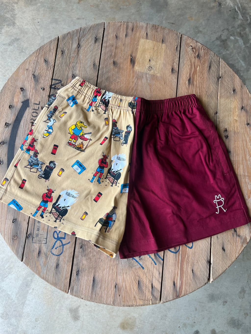 Grillmates Rugger Short with zips