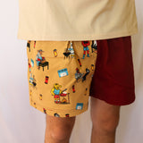 Grillmates Rugger Short with zips