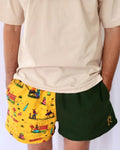 Aussie Rugger Short with zips