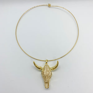 Bull Skull Necklace
