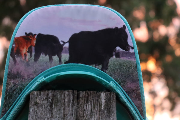 Turquoise Trucker Cap